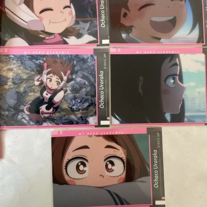 [BUNJANG] Ochaco Uraraka Memory Cut Mini Sticker / 우라라카 오챠코 메모리컷 미니 스티커