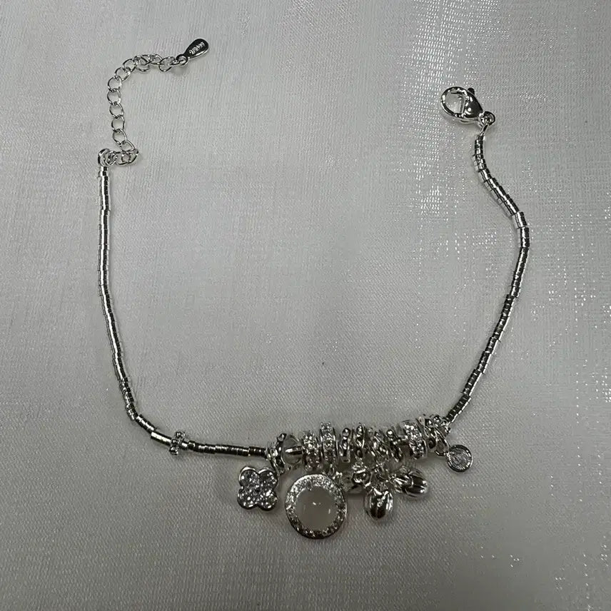 [BUNJANG] 999 Silver Pendant Bracelet / 999은 실버 펜던트 팔찌 (새상품)B0278