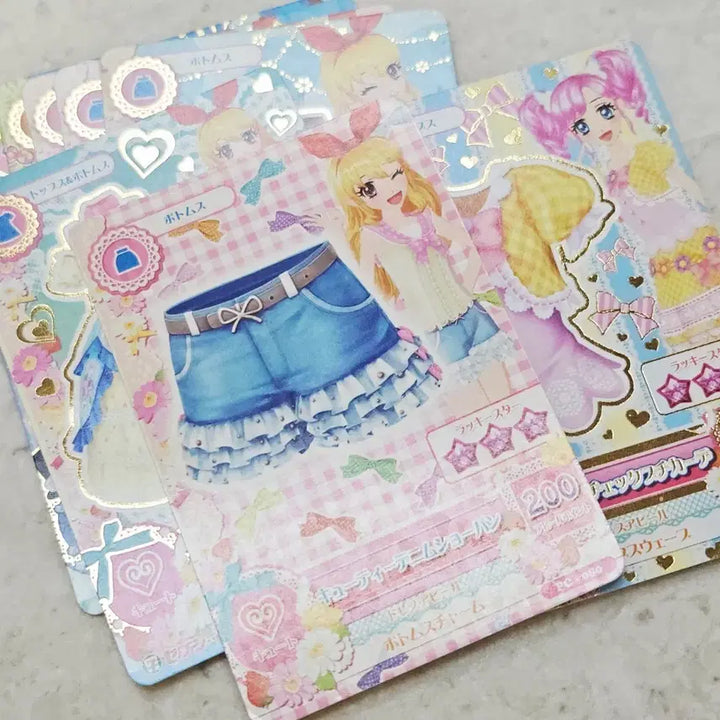 [BUNJANG] Aikatsu! Ichigo Riamu Cards Bundle Set (9 Cards) / 아이엠스타 아이엠스타 아이카츠 라임 이치고 카드 일괄 일판 9장 프레
