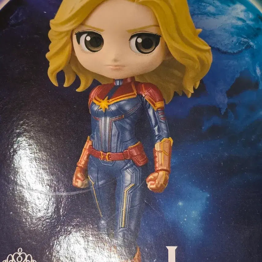 [BUNJANG] Marvel Captain Marvel Q Posket Figure (Sealed) / 마블 캡틴마블 큐포스켓 미개봉 택포 1.0