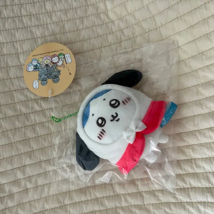 [BUNJANG] Chiikawa x Sanrio Collaboration Mascot Hachiware Pochaco / 치이카와 산리오 콜라보 마스코트 하치와레 포차코