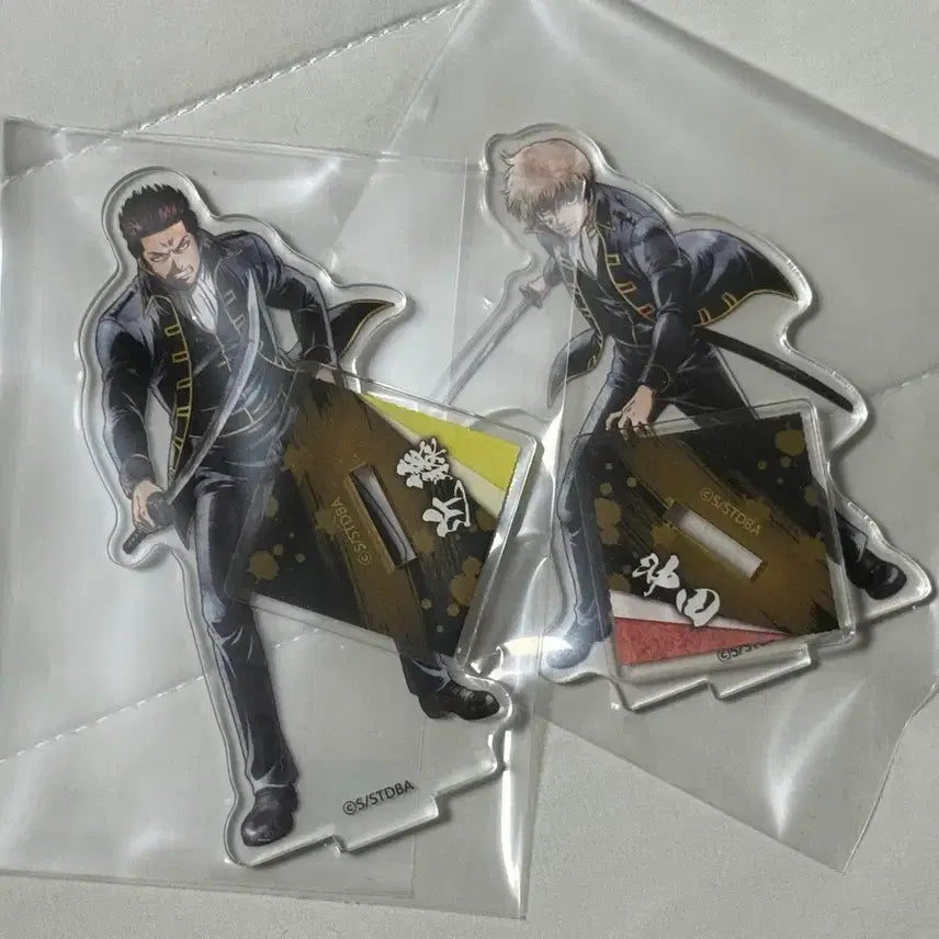 [BUNJANG] Gintama Dōran Shinsengumi Sogo Kondo Acrylic Stand Bundle Set / 일괄) 은혼 동란 진선조 소고 콘도 아크릴 스탠드