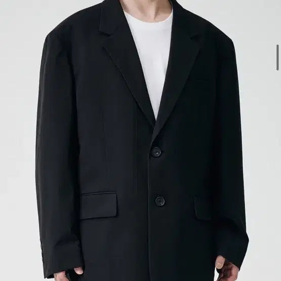 [BUNJANG] Unstandard Big Daddy Oversized Blazer Black XL / 무탠다드 빅대디 오버사이즈 블레이저 블랙 XL
