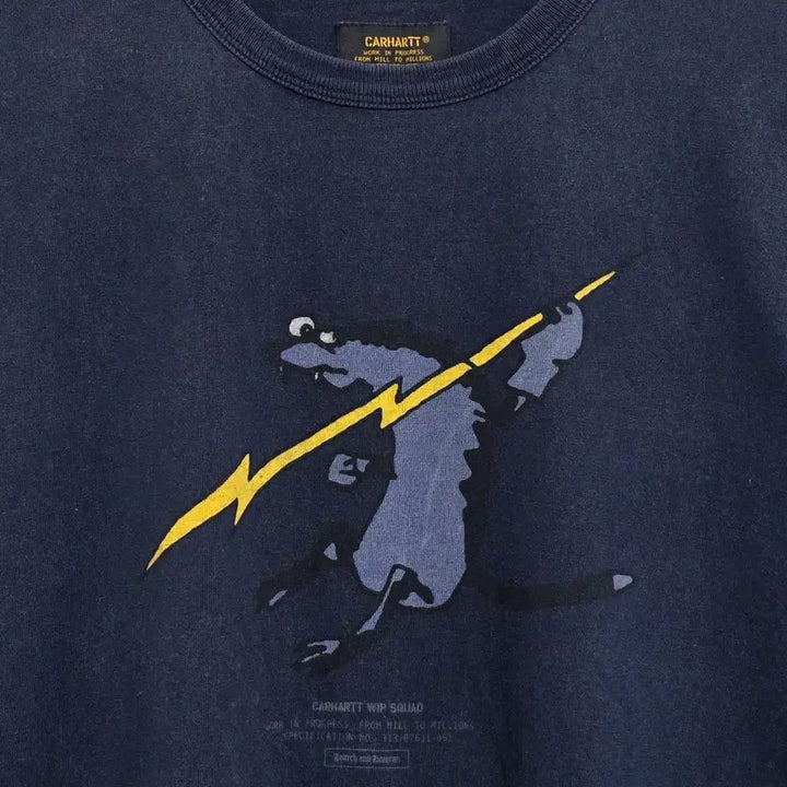 [BUNJANG] Carhartt WIP Graphic T-Shirt Navy / L) 칼하트 WIP 그래픽 반팔티셔츠 네이비