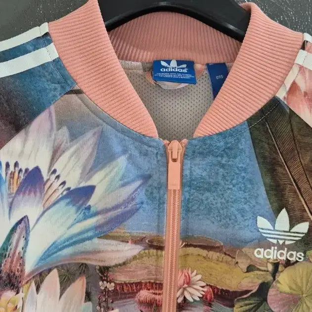 [BUNJANG] Adidas Originals Curso SS TT Flower Track Jacket / 아디다스 한정판 플라워 져지 CURSO SS TT 아디다스 트레이닝