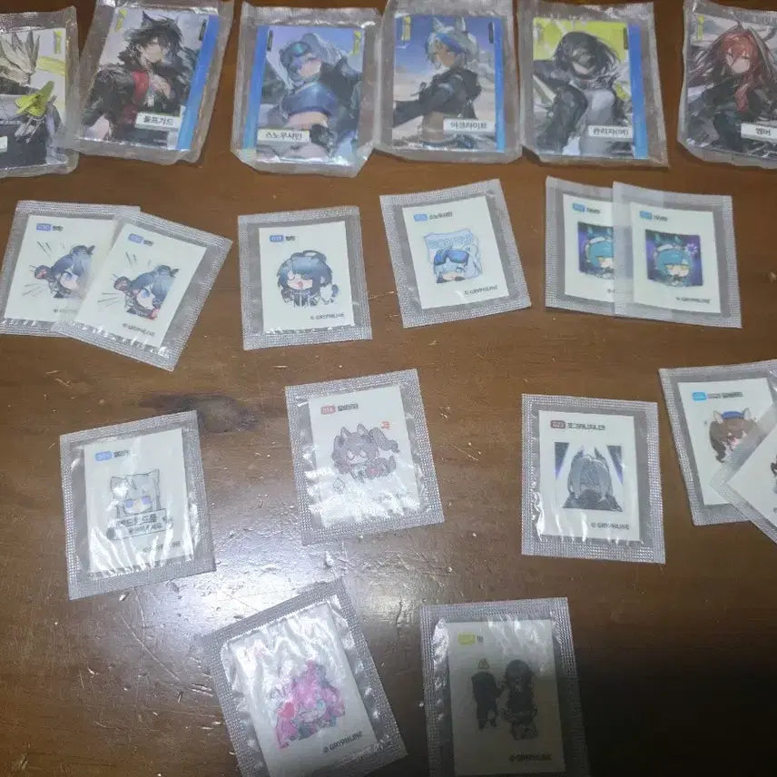 [BUNJANG] Arknights Endfield GS25 Collaboration Ttaboo Seal Card / 명일방주 엔드필드 GS25 콜라보 따부씰, 카드