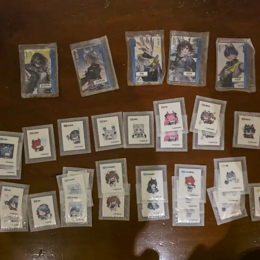 [BUNJANG] Arknights Endfield GS25 Collaboration Ttaboo Seal Card / 명일방주 엔드필드 GS25 콜라보 따부씰, 카드