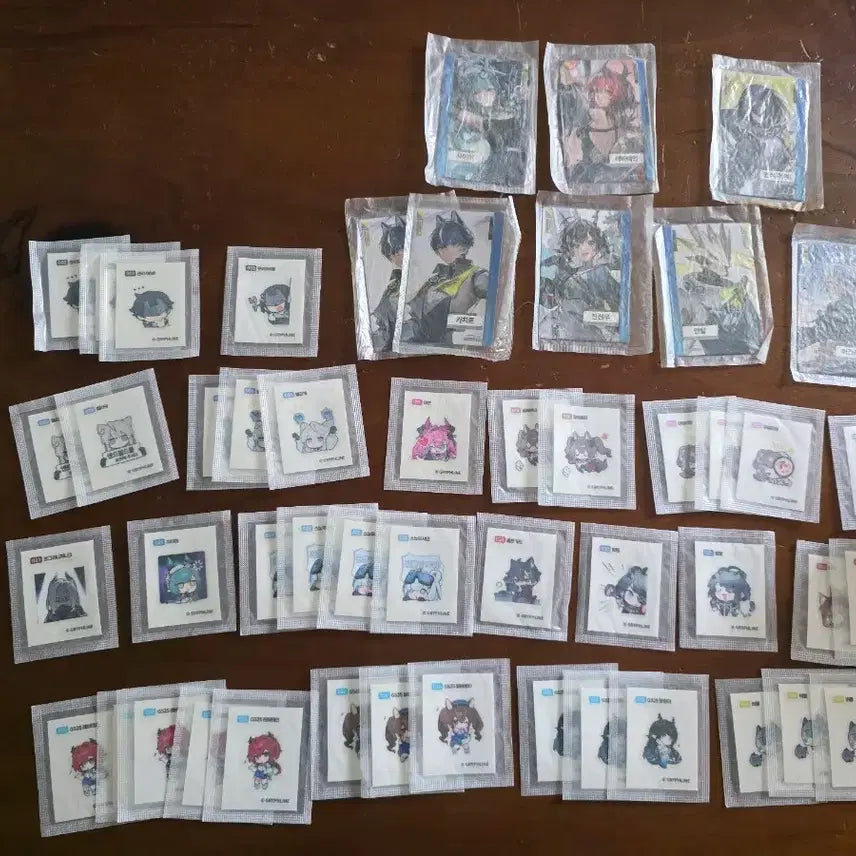 [BUNJANG] Arknights Endfield GS25 Collaboration Ttaboo Seal Card / 명일방주 엔드필드 GS25 콜라보 따부씰, 카드