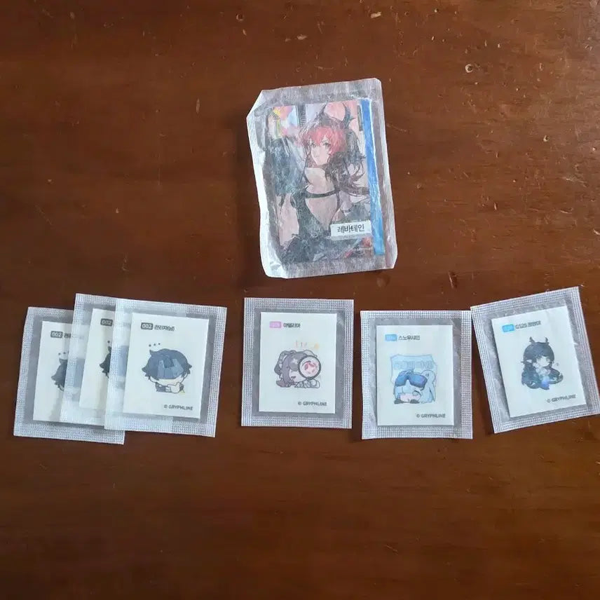[BUNJANG] Arknights Endfield GS25 Collaboration Ttaboo Seal Card / 명일방주 엔드필드 GS25 콜라보 따부씰, 카드