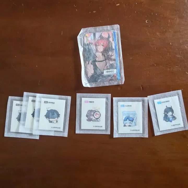 [BUNJANG] Arknights Endfield GS25 Collaboration Ttaboo Seal Card / 명일방주 엔드필드 GS25 콜라보 따부씰, 카드