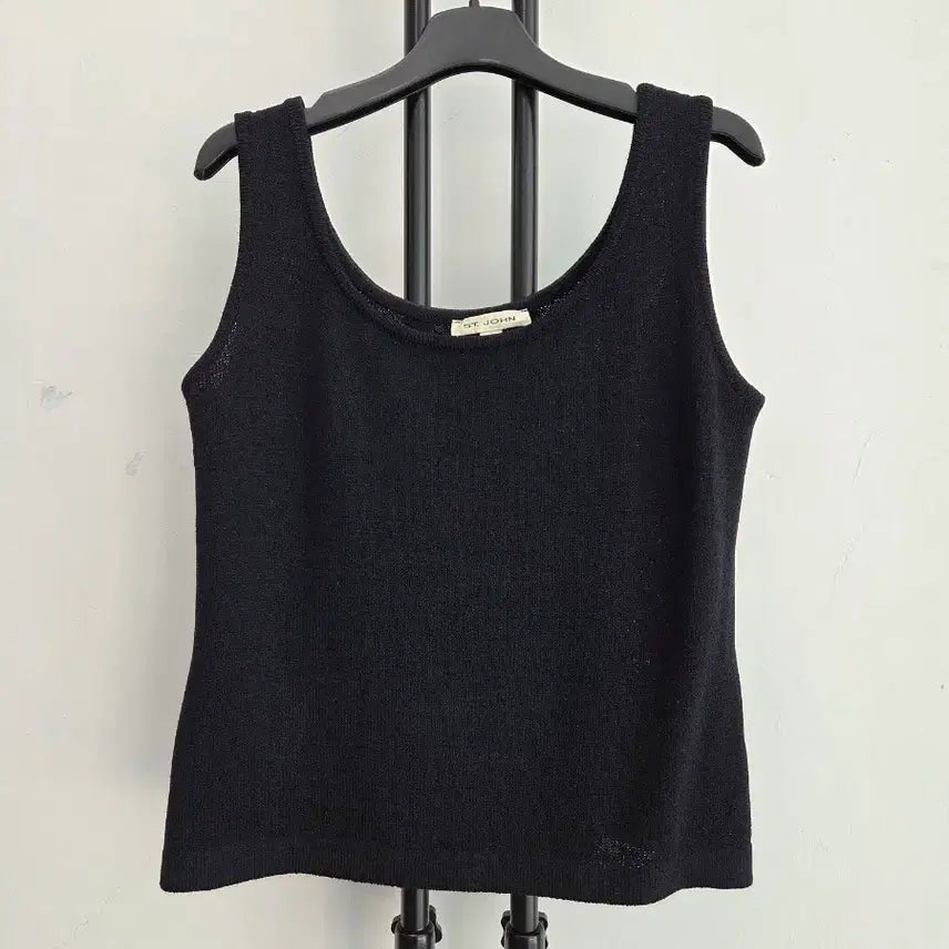 [BUNJANG] S.J. JOHN Black Sleeveless Knit / 정품 센존 S.J JOHN  블랙 민소매 니트