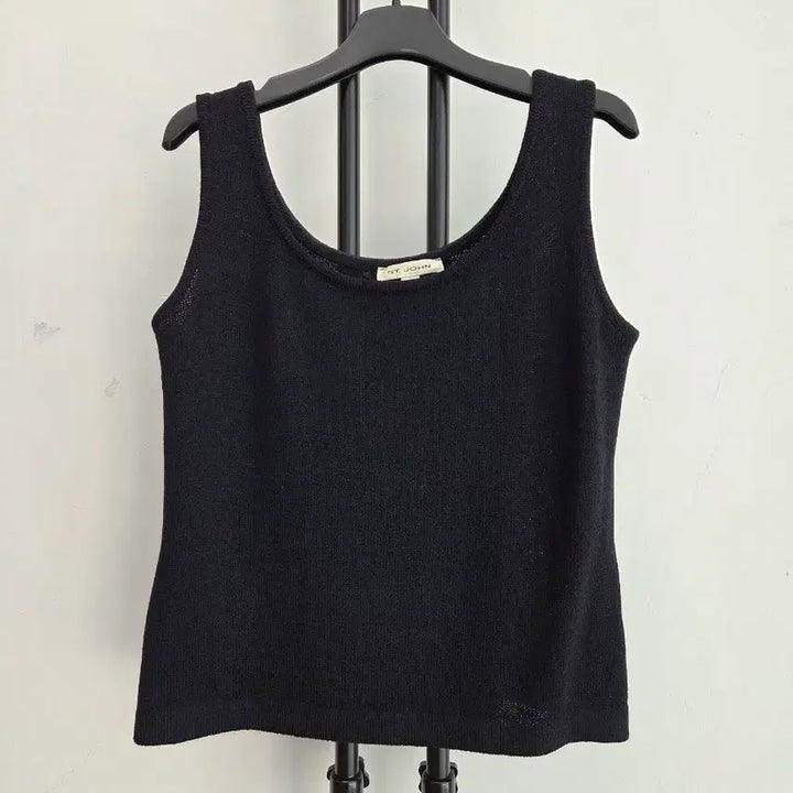 [BUNJANG] S.J. JOHN Black Sleeveless Knit / 정품 센존 S.J JOHN  블랙 민소매 니트