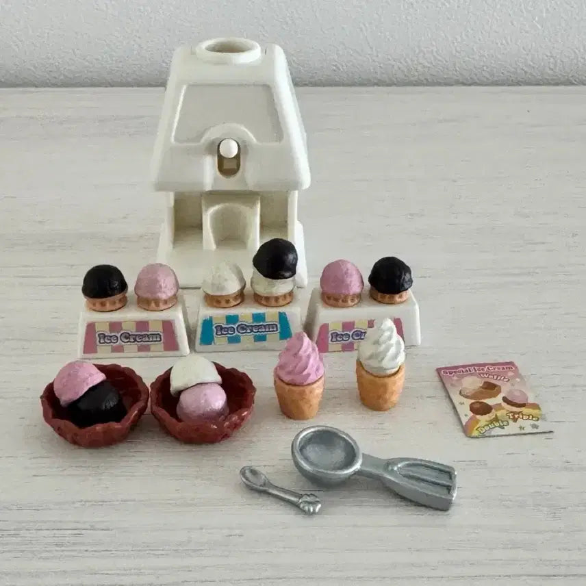 [BUNJANG] Sylvanian Families Ice Cream Miniature Set / 단종)올드)실바니안 아이스크림 미니어처 소품