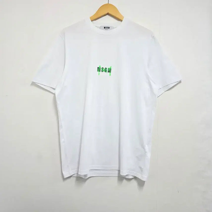 [BUNJANG] MSGM Milano T-Shirt White / M 100) MSGM 밀라노 반팔티셔츠 화이트