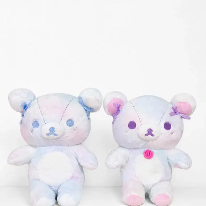 [BUNJANG] Rilakkuma Korilakkuma Cotton Candy Series Plush Doll / 리락쿠마 코리락쿠마 하늘의 쿠르링 솜사탕 시리즈