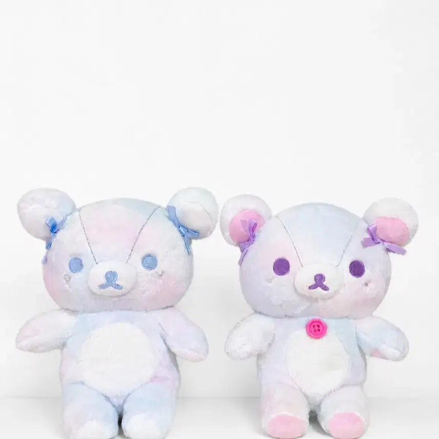 [BUNJANG] Rilakkuma Korilakkuma Cotton Candy Series Plush Doll / 리락쿠마 코리락쿠마 하늘의 쿠르링 솜사탕 시리즈
