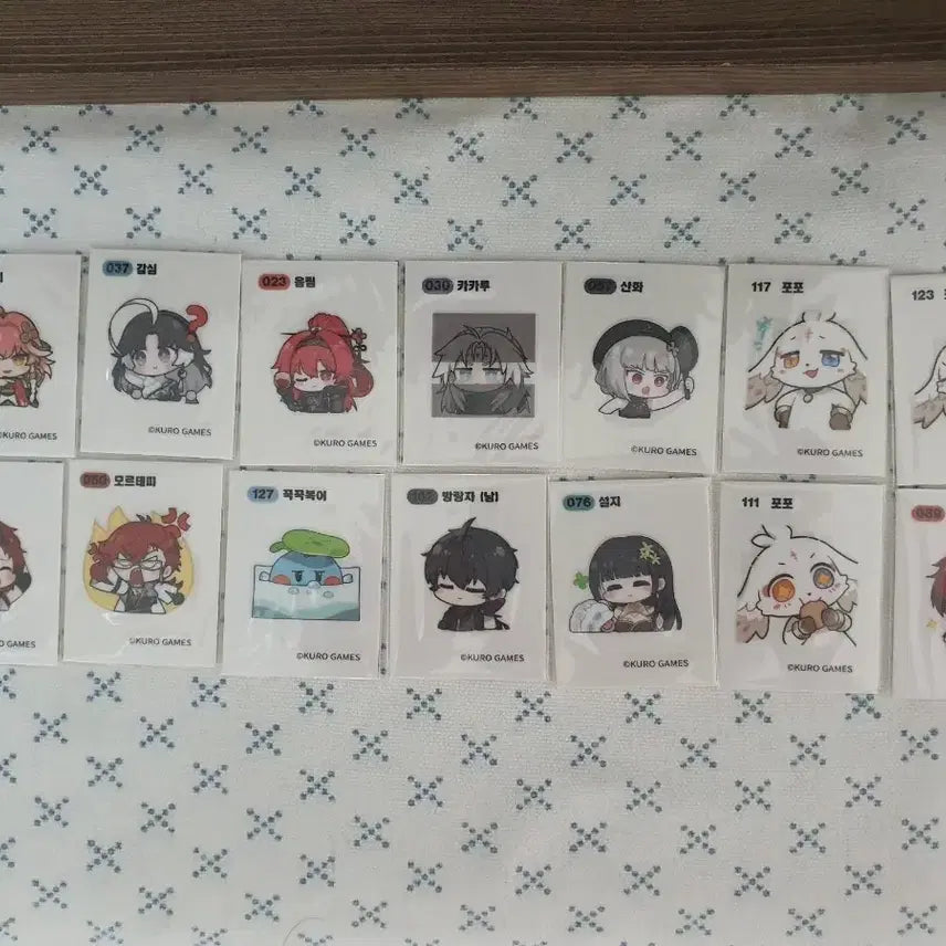 [BUNJANG] Myocho Ttibuseal Collection Vol. 2 / 명조 띠부씰 모음 2