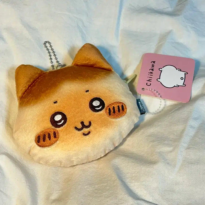 [BUNJANG] Nanzakki Bakery Series Baked Bread Hachiware Pouch Charm / 택0,새상품) 일본 먼작귀 베이커리 시리즈 구운빵 하치와레 파우치 키링