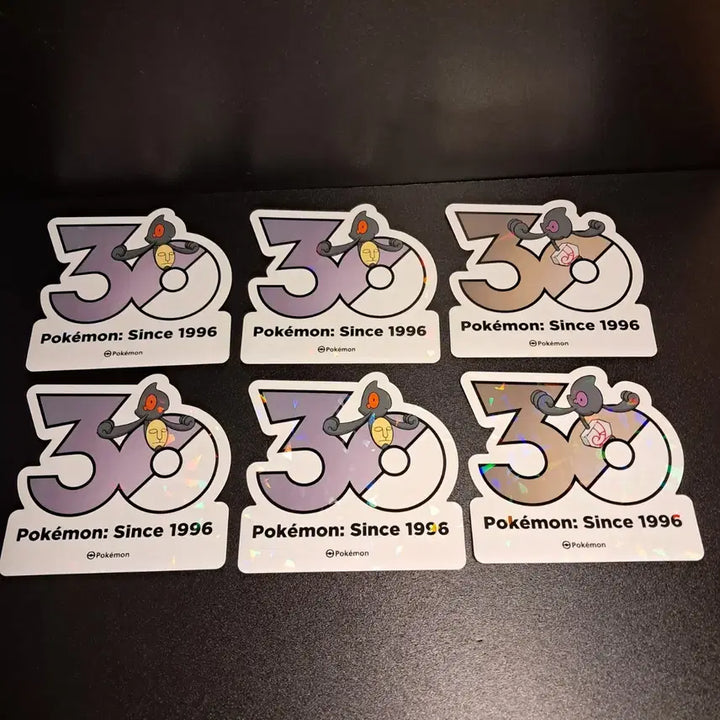[BUNJANG] Pokemon 30th Anniversary Desumas Sticker Bundle Set / 포켓몬 30주년 스티커 <데스마스> 일괄