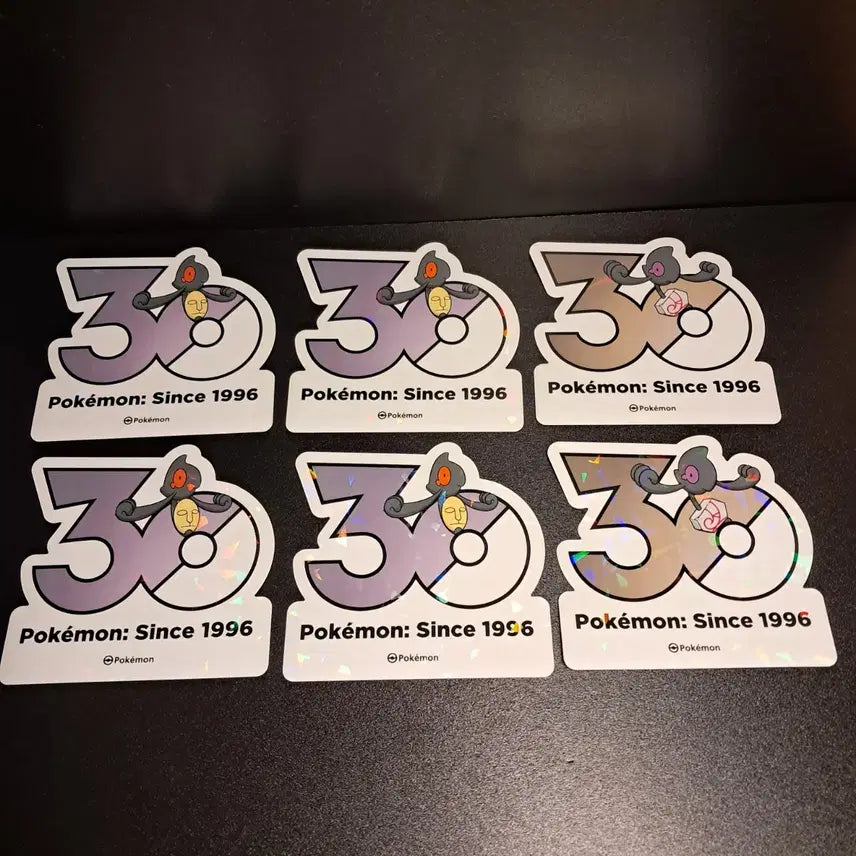 [BUNJANG] Pokemon 30th Anniversary Desumas Sticker Bundle Set / 포켓몬 30주년 스티커 <데스마스> 일괄