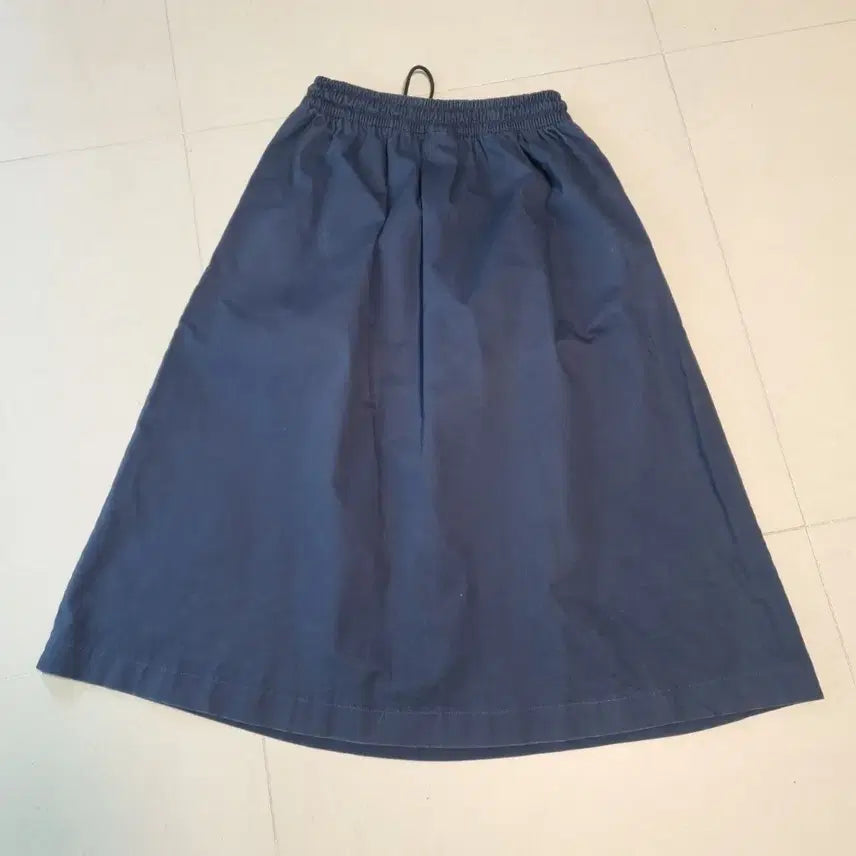 [BUNJANG] New Balance Navy A-Line Long Skirt XS / 뉴발란스 네이비 A라인 롱 스커트 xs