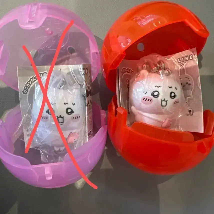 [BUNJANG] Chiikawa Connected Mascot Gacha Hachiware Usagi Figure / 치이카와 연결 대롱 피규어 가챠 하치와레 우사기