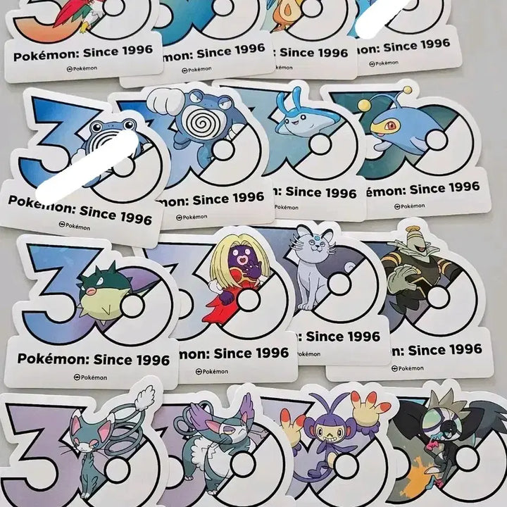 [BUNJANG] Pokemon 30th Anniversary Sticker Set / 포켓몬 30주년 스티커