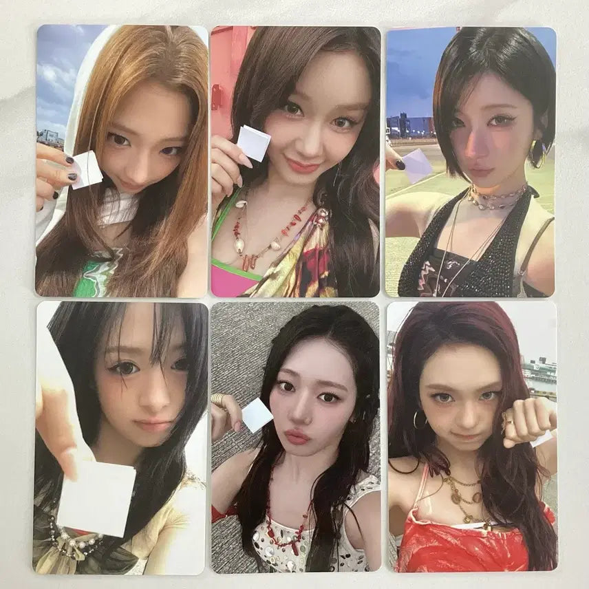 [BUNJANG] BABYMONSTER Weverse POB Photocard Bundle Set / [1세트남음6장일괄]베이비몬스터 위버스특전 포카 판매