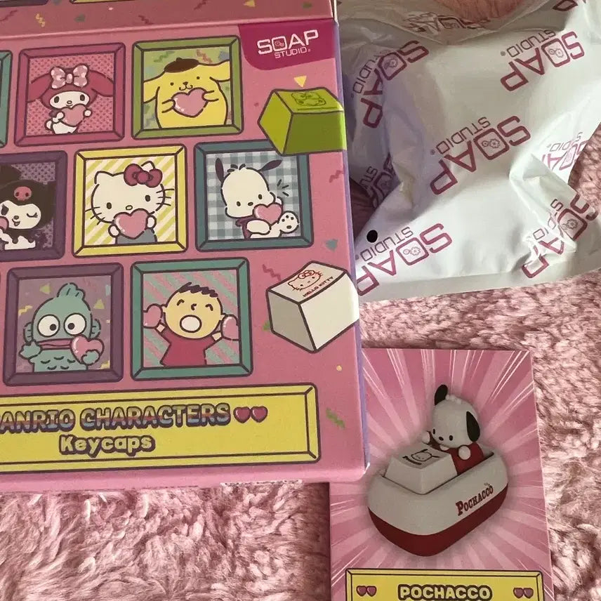 [BUNJANG] Sanrio Pochacco Sealed Keycap Set / 산리오 키캡 포챠코 미개봉 판매 (포차코)