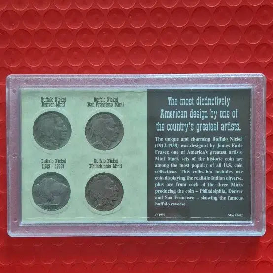 [BUNJANG] Buffalo Collection Nickel Set (1930-1937) / 버팔로 컬렉션 니켈 4세트