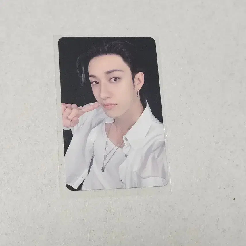 [BUNJANG] Stray Kids Bang Chan Karma D-MUSE Lucky Draw Photocard / 스트레이키즈 karma 디마뮤 pob 포카 방찬