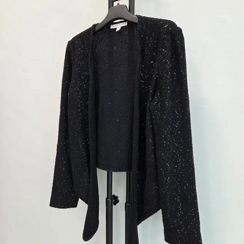[BUNJANG] ST. JOHN Sequin Short Cardigan / 정품 센존 ST.JOHN 스팽글 숏 가디건