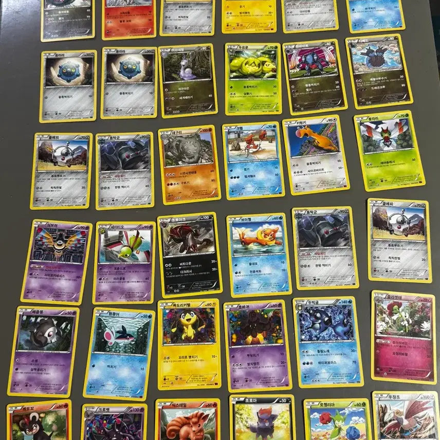 [BUNJANG] Dialga EX, Aegislash EX, and Assorted Pokémon Cards Bundle Set / 디아루가EX 포켓몬 카드 3장외 일괄
