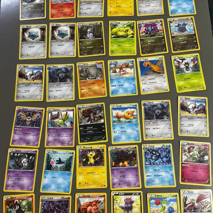 [BUNJANG] Dialga EX, Aegislash EX, and Assorted Pokémon Cards Bundle Set / 디아루가EX 포켓몬 카드 3장외 일괄