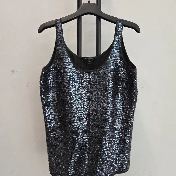 [BUNJANG] ST. JOHN Sequin Cardigan Set / 정품 센존 ST.JOHN 스팽글 가디건 세트