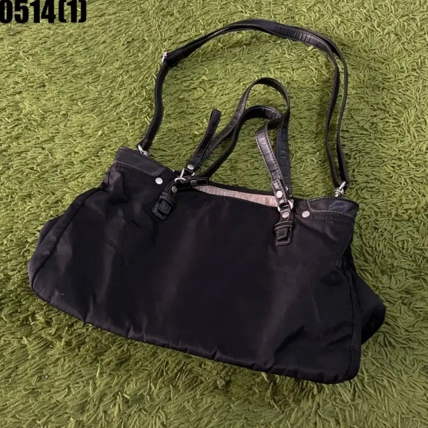 [BUNJANG] CKJ Black Tote Bag Shoulder Bag / CKJ 블랙 토트백 숄더백