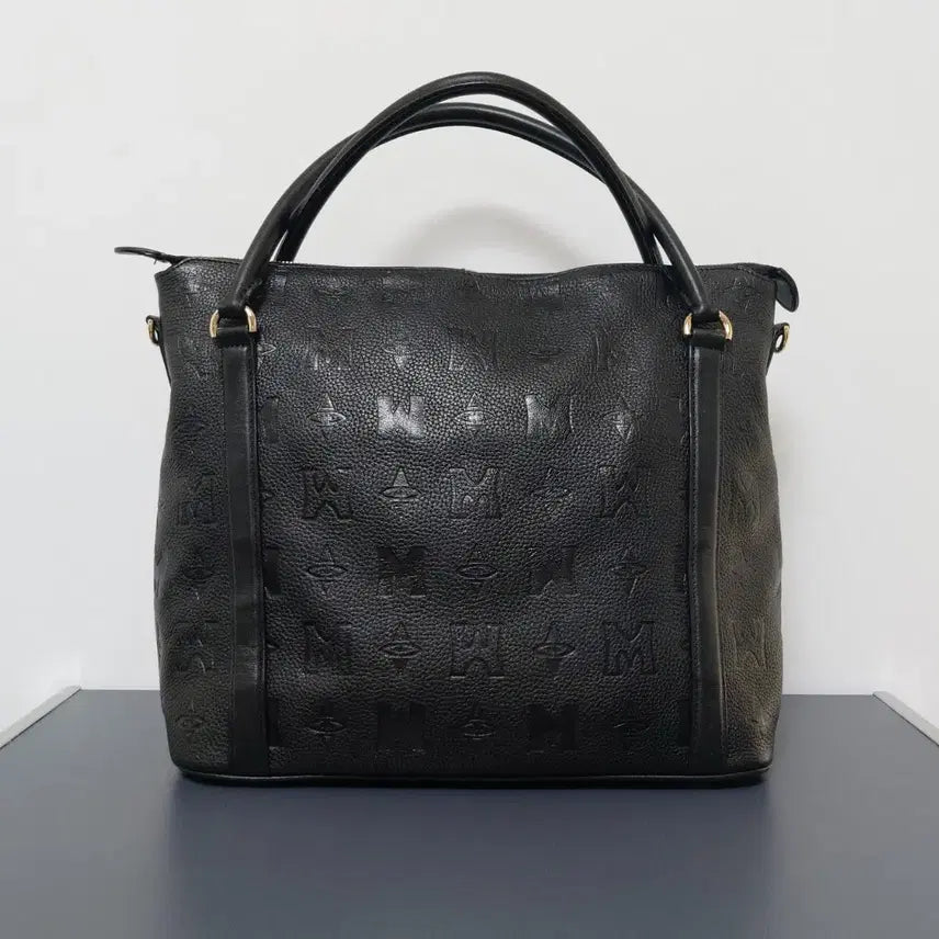 [BUNJANG] METROCITY Leather Tote Bag &amp; Crossbody Bag / 메트로시티(METROCITY) 가죽 토트 겸 크로스백