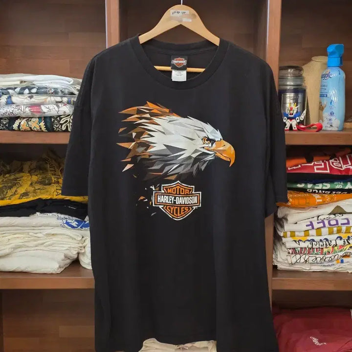 [BUNJANG] Harley-Davidson Eagle Graphic Vintage T-Shirt XXL / Harley-Davidson Eagle Graphic Vintage