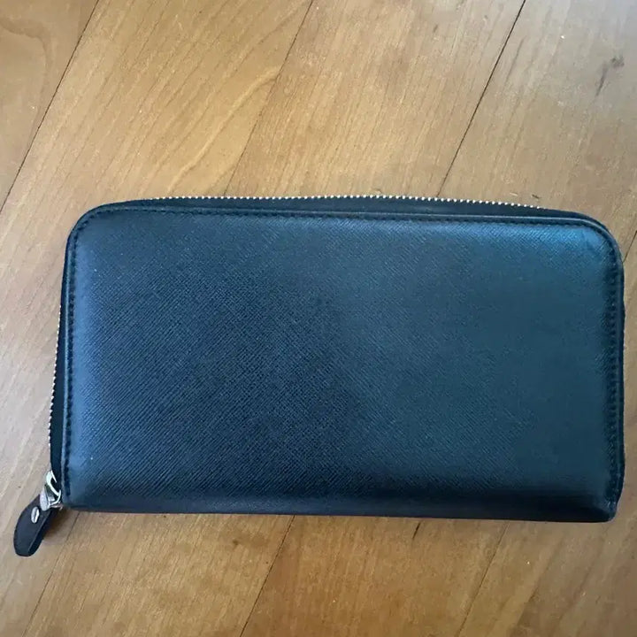 [BUNJANG] Salvatore Ferragamo Black Zipper Long Wallet / 페라가모 블랙 지퍼 장지갑 지갑