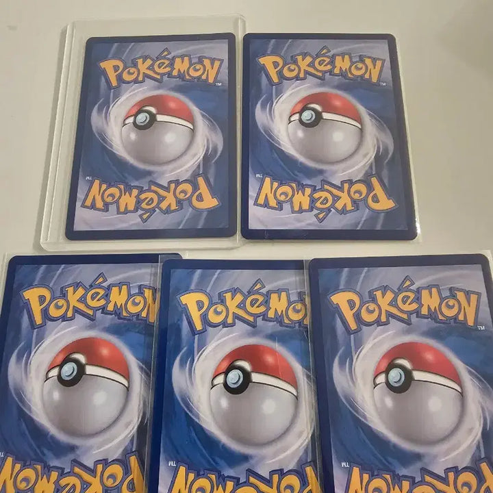 [BUNJANG] Pikachu 5-Card Set / 포켓몬 카드 피카츄 5장 세트