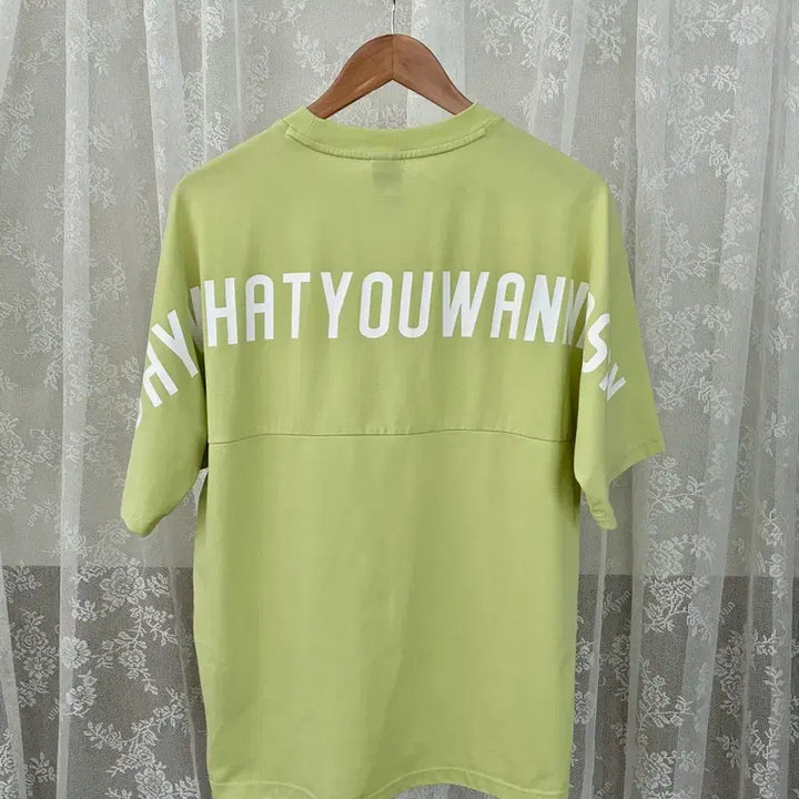 [BUNJANG] Spyder T-Shirt Green Back Logo Printing / 95) 스파이더 백 로고 프린팅 티셔츠 그린