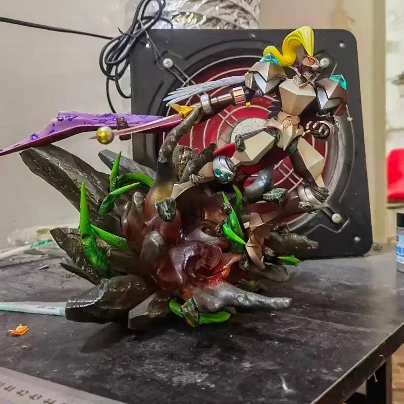 [BUNJANG] YL Studio Digimon Royal Knights Duftmon X-Antibody Resin Figure (Sealed) / (미개봉) 디지몬 로얄나이츠 두프트몬 X항체 YL사 레진 피규어