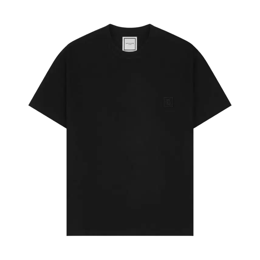 [BUNJANG] Wooyoungmi Jellyfish Back Logo T-Shirt Black / 우영미 야광 젤리피쉬 백로고 티셔츠 블랙