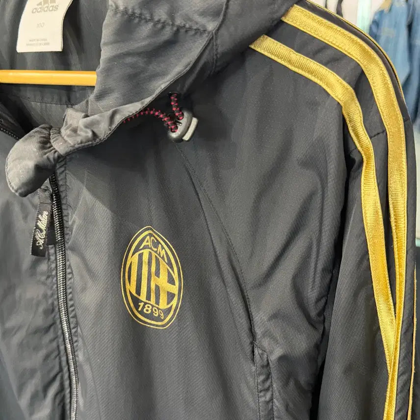 [BUNJANG] Adidas AC Milan Windbreaker / [택포] [100] 아디다스 AC밀란 바람막이