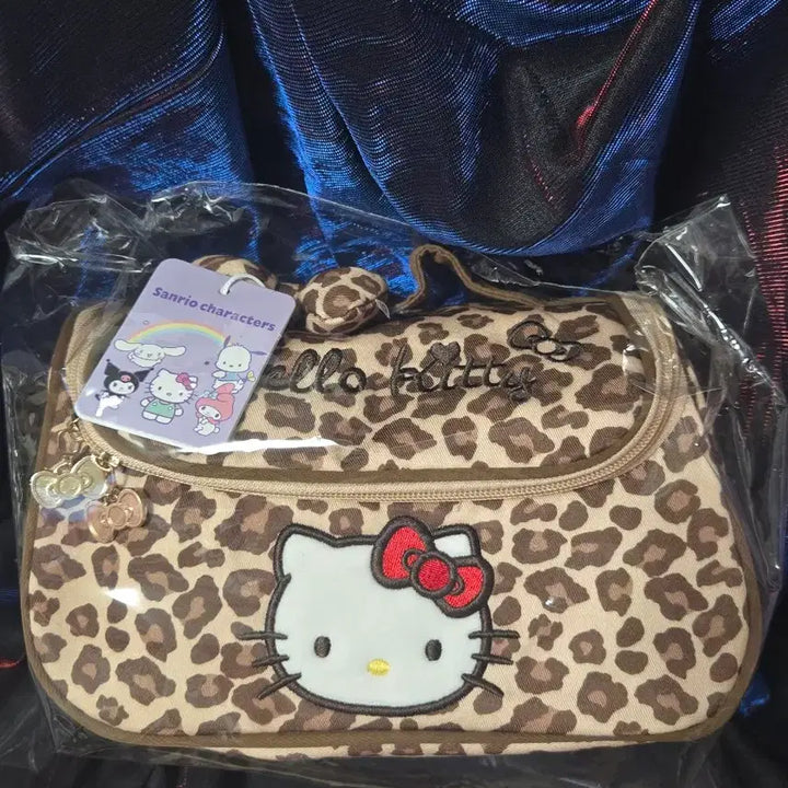 [BUNJANG] New Leopard Print Kitty Pouch Bag / [새상품] 호피 키티 파우치 백