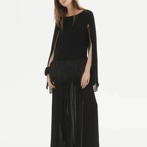 [BUNJANG] ZARA STUDIO Black Backless Long Dress / ZARA STUDIO 블랙 백리스 롱드레스