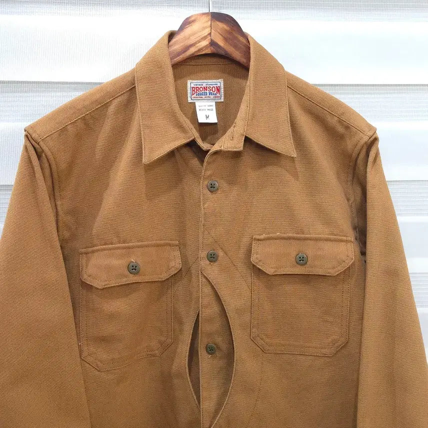 [BUNJANG] BRONSON Work Shirt Cotton M / BRONSON 브론슨 워크 셔츠 - M