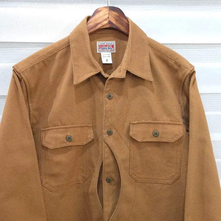 [BUNJANG] BRONSON Work Shirt Cotton M / BRONSON 브론슨 워크 셔츠 - M