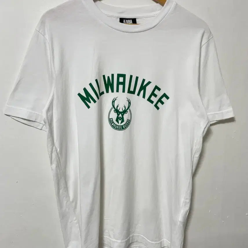 [BUNJANG] 100% NBA Big Logo Loose Fit T-Shirt / 100 NBA 빅로고 루즈핏 반팔티 정품