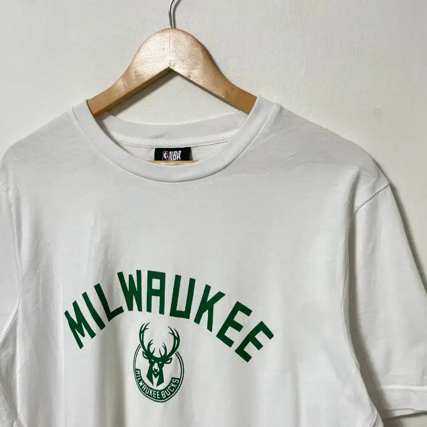 [BUNJANG] 100% NBA Big Logo Loose Fit T-Shirt / 100 NBA 빅로고 루즈핏 반팔티 정품
